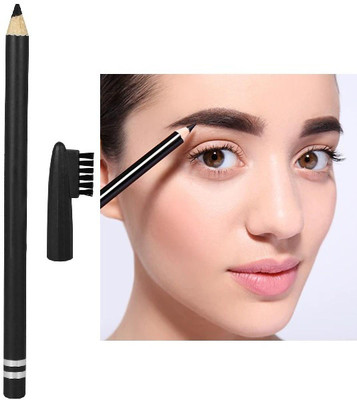 BLUEMERMAID MATTE LOOK BLACK EYEBROW PENCIL FOR SHARP EYEBROW PENCIL(BLACK)
