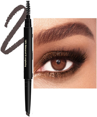 MYEONG Dual-Ended Eyebrow Pencil With Spoolie Eyebrow Pencil & Brush 0.4 g(Natural Brown)