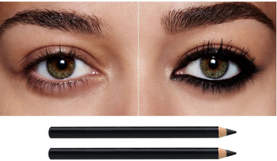 GFSU - GO FOR SOMETHING UNIQUE Professional Eye Makeup Black Kajal Long Lasting Light Weight(BLACK)