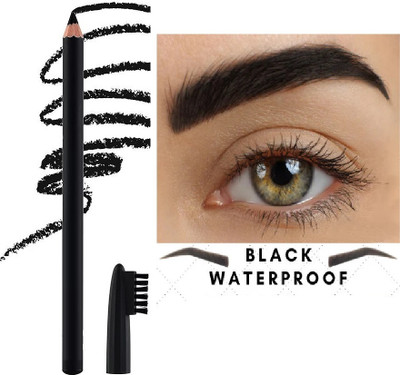 Vyomiris Eyebrow Definer Pencil Smudge Proof Shade - Black(BLACK)