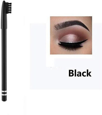 Aylily BLACK COLOR EYEBROW PENCIL BEST WATERPROOF FORMULA(BLACK)