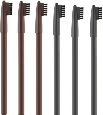 Latixmat PERFECT EYEBROWS BLACK AND BROWN COLOR EYEBROWS(BLACK, BROWN)
