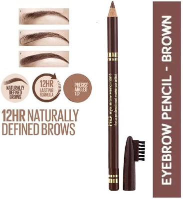 JANOST Ultra Soft Eyebrow Pencil Waterproof And Sweat-Proof(Brown)
