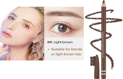 BLUEMERMAID MATTE FINISH BROWN EYEBROW PENCIL FOR DEFINE EYEBROWS(BROWN)