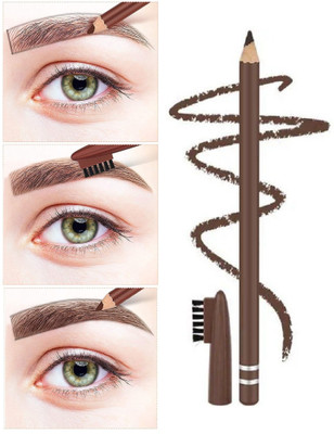 YAWI BEST BROWN COLOR EYEBROW PENCIL WITH EYEBROW BRUSH(Brown)