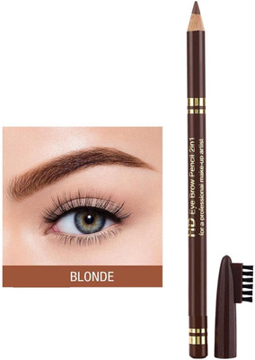 Amaryllis Waterproof Eyebrow Pencil with Brush pack of 1(Brown)