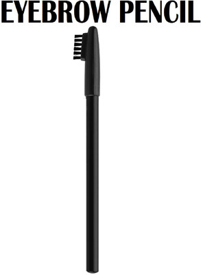 Neycare soft and smooth apply eyebrow and lips outline perfect shade pack of 1(black)