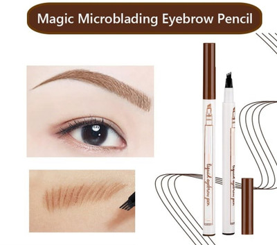 FLORERO Natural Looking Defined Brows Tattoo Pen(Brown)