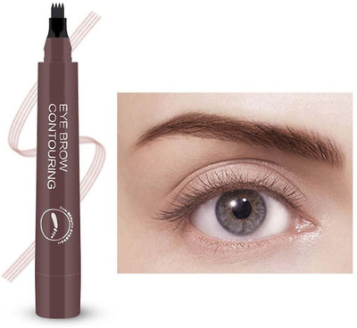 Sheny women & girl choice Ink Brow Pen Waterproof Eyebrow Pencil(brown)