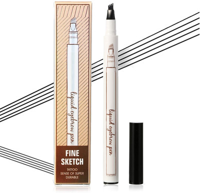 FLORERO Tip Applicators Eyebrow Tattoo Pen(BLACK)