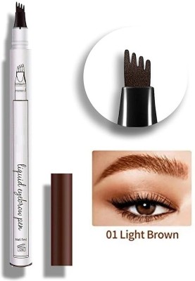 WOONGMI Eyebrow Tattoo Pen,Eye Brow Pen Pencil Makeup(BROWN)