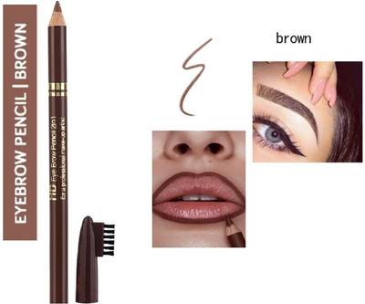 JANOST Natural Smudgeproof & Waterproof Eyebrow Pencil Brown(Brown)