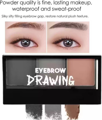 YAWI enhancer eyebrow palette 8 g(MULTI SHADES)