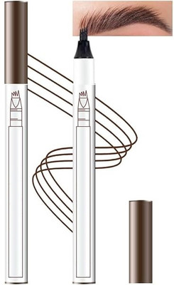 Emijun Waterproof Long lasting Natural Brows Looking Eyebrow Pencil Brown(dark brown)