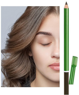 BLUEMERMAID NEW GREEN EYE BROW PENCIL FOR PERFECT EYEBROWS(BLACK)