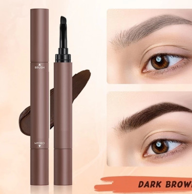 THTC Waterproof Eyebrow Cream Pen Delicate Smooth Long-lasting(BROWN)