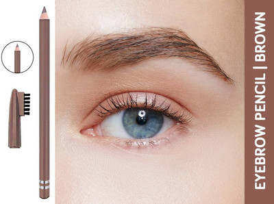BLUEMERMAID PERFECT WATERPROOF & LONGLATING EYE BROW PENCIL WITH BRUSH(BROWN)