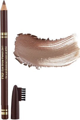 Amaryllis 1PCS Eyebrow Eye Liner Pencil Set,Easy to Color Waterproof Eye Brow Pencil(Brown)