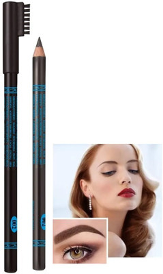 Aylily Water-proof Sweat-proof Brow Pencil With Brush(DARK BROWN)