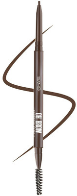 MARS Oh Brow Dual-Ended Eyebrow Pencil With Spoolie, Long-Lasting & Easy To Glide(Dark Brown)
