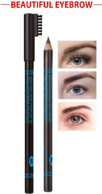 Aylily Ultra Smooth Eyebrow Pencil Dark Brown And Brush(BROWN)