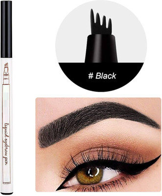 FLORERO Eyebrow Tattoo Pen Waterproof Microblade Brow Pen 3 g(BLACK)