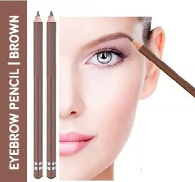 WOONGMI Waterproof Eyebrow Pencil With Brush Smudge Proof Eyebrow Definer Pencil(Brown)