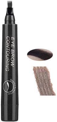 GULGLOW99 Eyebrow Pencil Lasting 3D Waterproof Not Easy To Remove Makeup(BLACK)