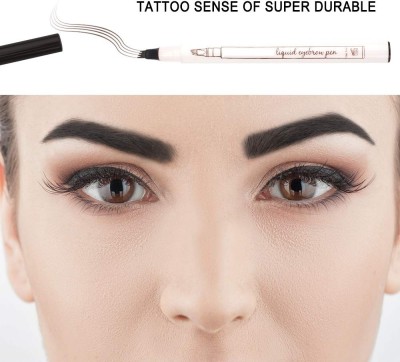 GABBU eyebrows pencil Long Lasting Tattoo-Tint Sweatproof(BLACK)