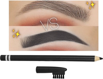 BLUEMERMAID STUNNING LOOK BLACK EYEBROW PENCIL FOR BEST MAKEUP LOOK(BLACK)