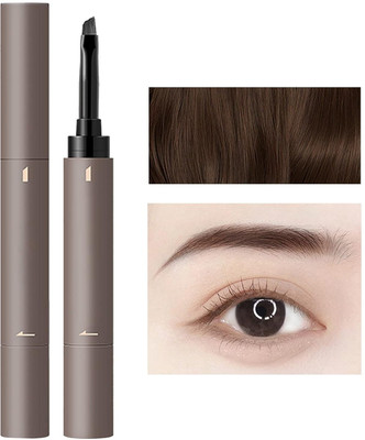 GABBU Eyebrow Cream Pen Makeup Waterproof Lasting Not Smudge Eyeliner(brown gray)
