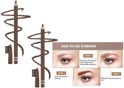 ADJD makup eyebro pencil for all day use and waterproof(brown)