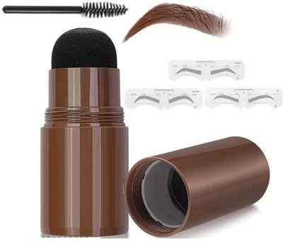 GABBU Brown color Hairline Shadow Powder 1 Eyebrow Stencil(1)