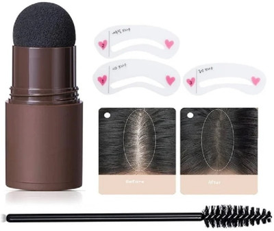 GABBU Quick Root Touch-Up Hairline Powder Eyebrow Stencil(3)