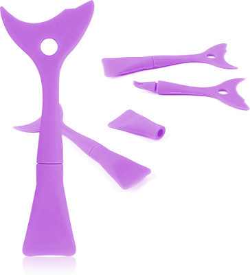 Gleva Silicon Winged Tip Eyeliner Aid Reusable Smoky Eyeshadow Makeup Tool Eyebrow Stencil(1)