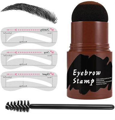 HUZURLU eyebrow powder eyebrows waterproof and sweat-proof and not smudge Eyebrow Stencil(3)