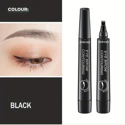 Jiwoo Eyebrow Enhancing Pen Waterproof 5 g(BLACK)