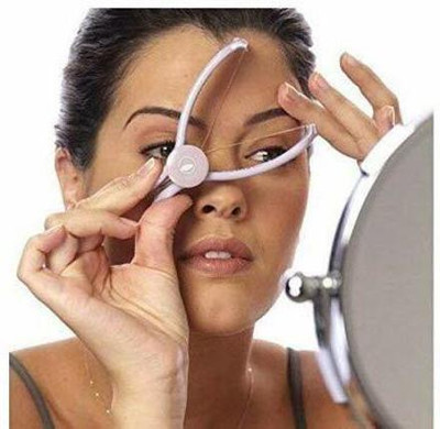 PREMEY ilique Eyebrow Face and Body Hair Threading Removal Epilator Tweezer Kit Eyebrow Thread(10 cm, Pack of10)