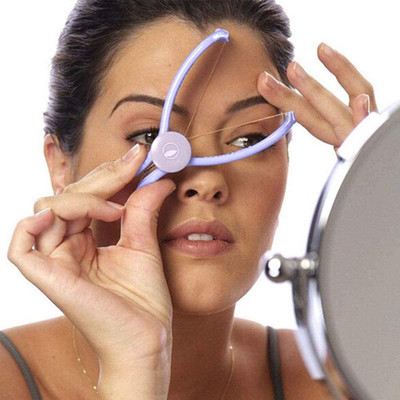 RAVARIYA Eyebrow Face and Body Hair Threading Removal Epilator System Kit Eyebrow Thread(10 cm, Pack of1)