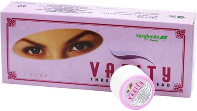 ZIBELL Vanity Eyebrow Threading Thread Eyebrow Thread(300 m, Pack of10)