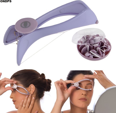 ONDPS Slique Eyebrow Face and Body Hair Threading and Removal System(10 inch, Pack 5) Eyebrow Thread(10 cm, Pack of5)