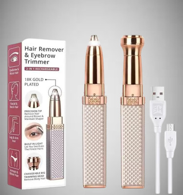 GRANSI Eyebrow Trimmer & Facial Hair Removal for Women, 2IN1_(E6) Eyebrow Thread(1 cm, Pack of1)
