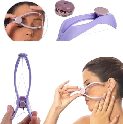 hardex Face Eyebrow Hair Removal Kit Cotton Thread Tool Manual Epilators Tweezers Eyebrow Thread(30 m, Pack of1)