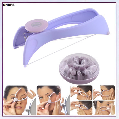 ONDPS Slique Eyebrow Face and Body Hair Threading Removal Epilator System Kit Eyebrow Thread(10 cm, Pack of5)