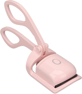 AARADHYAM Electric Mini Eyelash Curler Multiple Temperature Control Rechargeable (Pink)