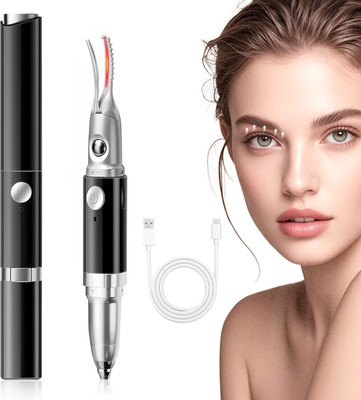 maycreate 2 in 1 Heated Eyelash Curler Eyebrow Trimmer Electric Portable USB