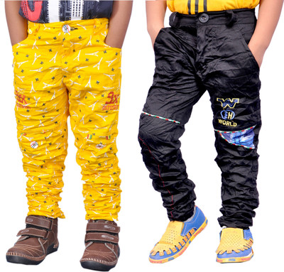 AD & AV Regular Fit Boys Multicolor Trousers