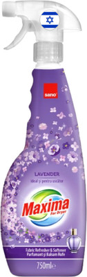 Sano Maxima Lavender Fabric Refresher & Softener for Dryer | Imported from Israel Fabric Deodorizer(750 ml)