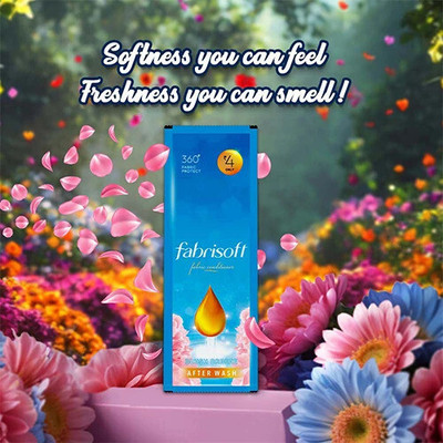 Ponvandu Fabrisoft Mysitc Bloom after wash Fabric Conditioner 19ml blue(60 x 0.32 ml)