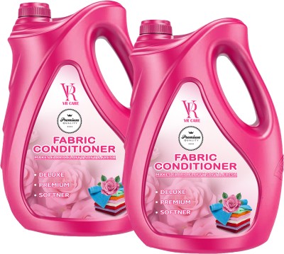 vr care 3x Perfume Fabric Conditioner After Wash Premium Rose Liquid fabric Softener(2 x 5 L)